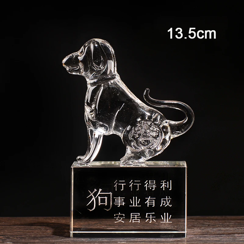 

Стеклянное украшение со знаками Зодиака, прозрачные хрустальные аксессуары для украшения дома, поделки, имитация настольного декора, подарок на день рождения