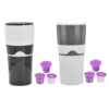 450ml Drip Coffee Pot, Hand Brew Cold Brew Coffee Maker, Portable Outdoor Travel Coffee Pot for K Cup Capsules 6