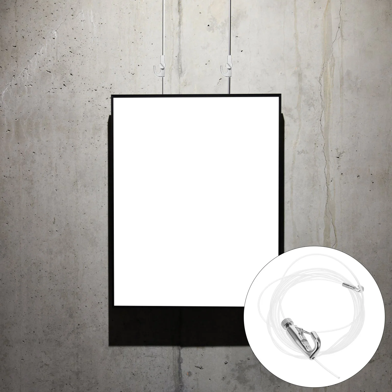 Wire Rope Hanger Stainless Steel Picture Frame Hanging Wire Photo Frame Hanging Hook