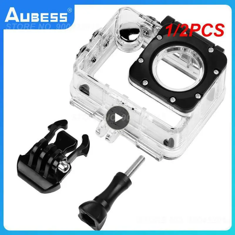 

1/2PCS Action Camera Waterproof Case for SJCAM SJ4000/EKEN H9/H9R/AKASO EK7000/EK5000 Dive Housing Protection Shell Accessories