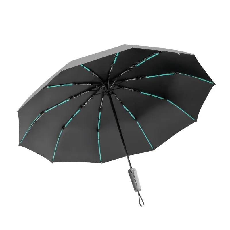 Reinforced Windproof Sun Umbrella - UPF 50+ UV Protection, Durable All-Weather Umbrella for Men & Women
