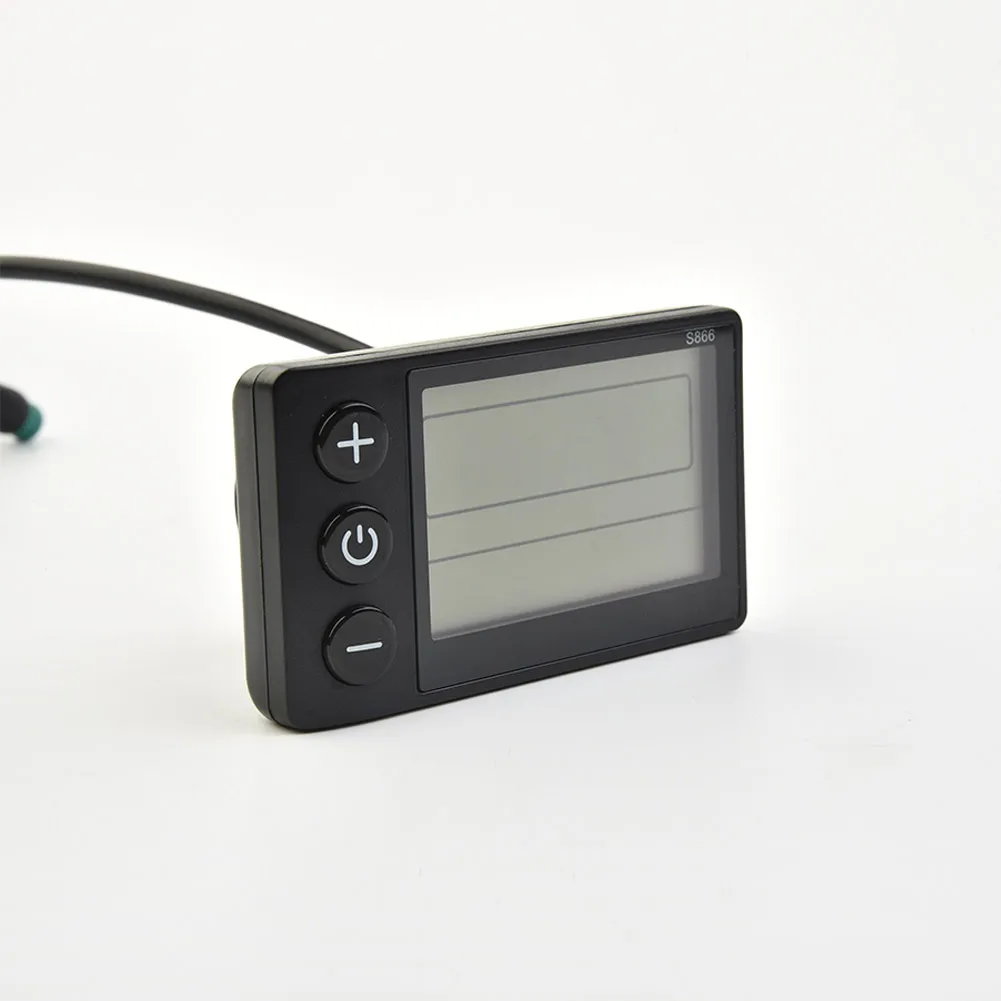 

Кнопка управления ЖК-дисплеем S866 для электровелосипеда, запчасти для электровелосипеда, запчасти для горного велосипеда, замена вилки, водонепроницаемый подсветка для скутера