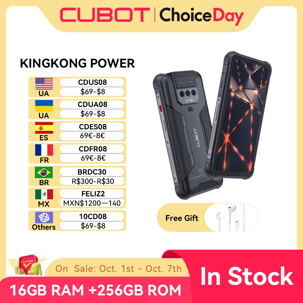 Env-o-desde-M-xico-Cubot-King-Kong-Power-Smartphone-resistente-al-agua ...