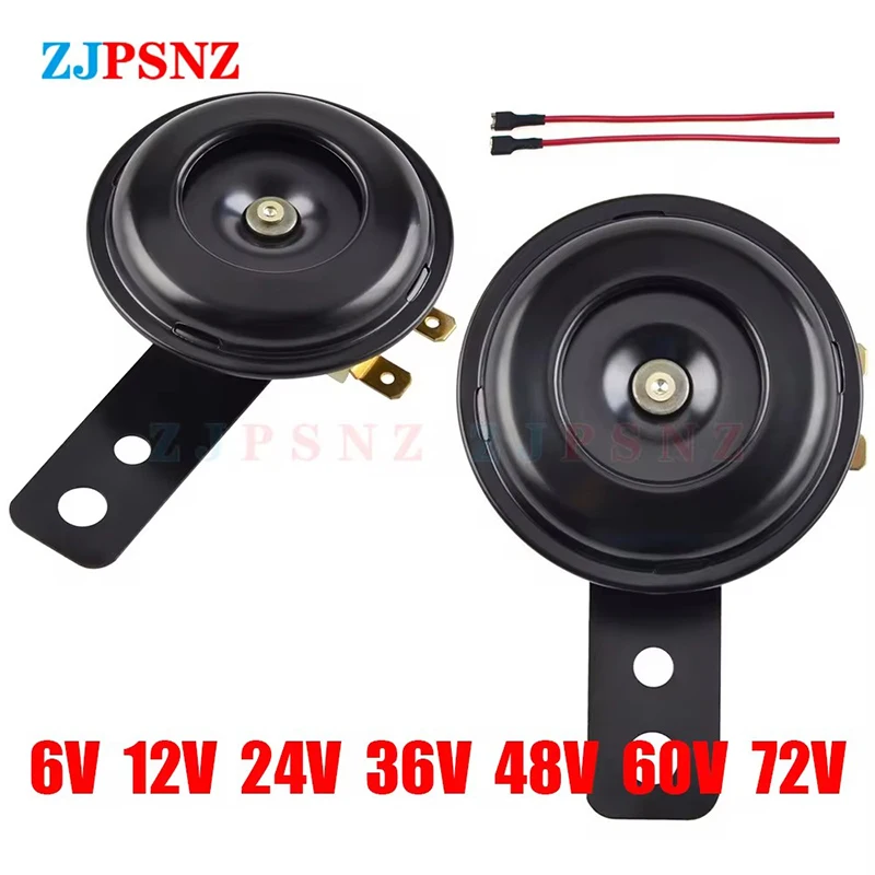 Horn-6V-12V-24V-36V-48V-60V-72V-Scooter-eBike-Motorcycle-Electric-Horn ...