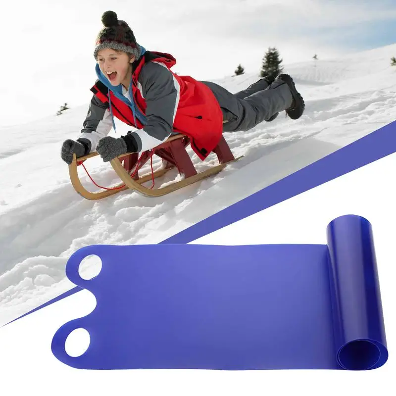 Snow Slider Roll-up Sled For Winter Snow Snowboard Sled Sledding Equipment Lightweight Outdoor Slider Mat For Kids And