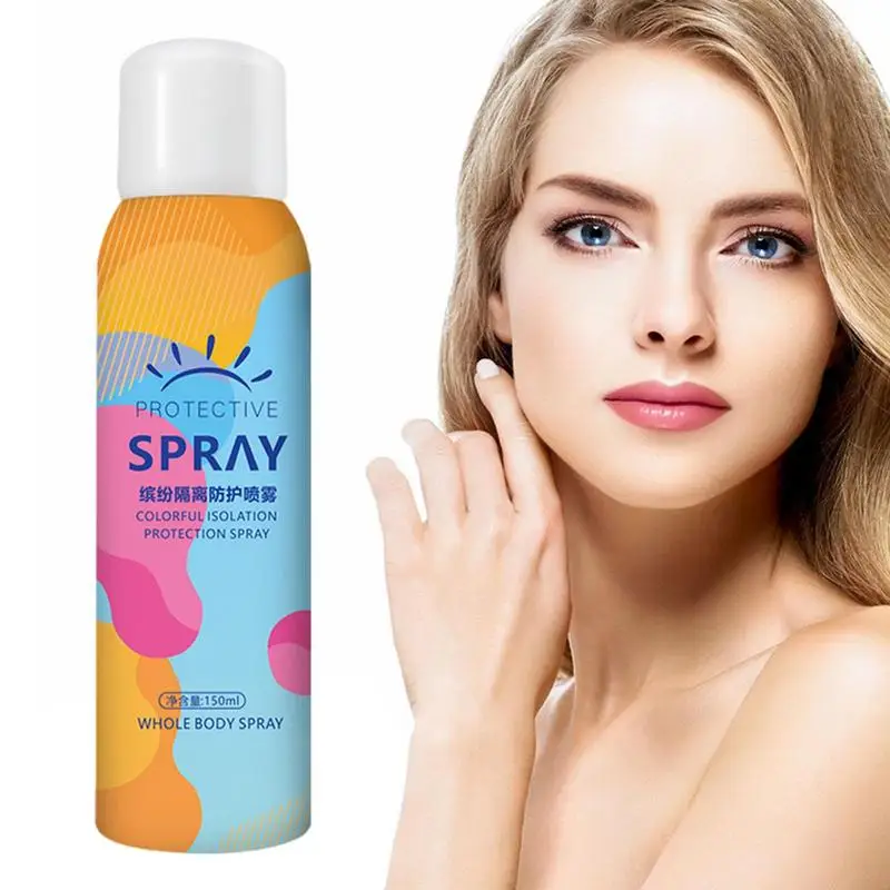 

Body Mist Sunscreen Spray Paraben-Free Reef-Safe Sunblock Silky Hydrating Light Mist Ultra Sheer Moisturizing Face Essence spray