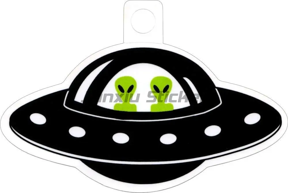Alien Zone Sticker – UFO & Area 51 Aufkleber, Lustiges Storm Design Von Sticker Collective