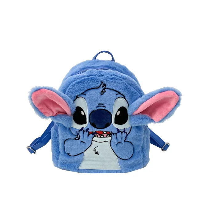 Disney-Mini mochila de dibujos animados para niños, bolso de hombro para niñas y niños, lindo, Stitch, nuevo - Imagen 5
