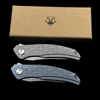 Shirogorov Quantum Cromax PM Blade Titanium Alloy Handle Folding Knife Outdoor Camping Hunting Pocket EDC Tool Knife 6