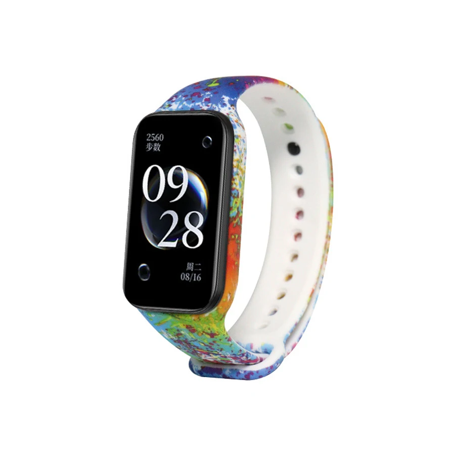 FTRONGRT Cinturino In Silicone Per Xiaomi Band 8 - Ricambio Traspirante, Regolabile, Leggero, Con Chiusura A T, Colore Nero