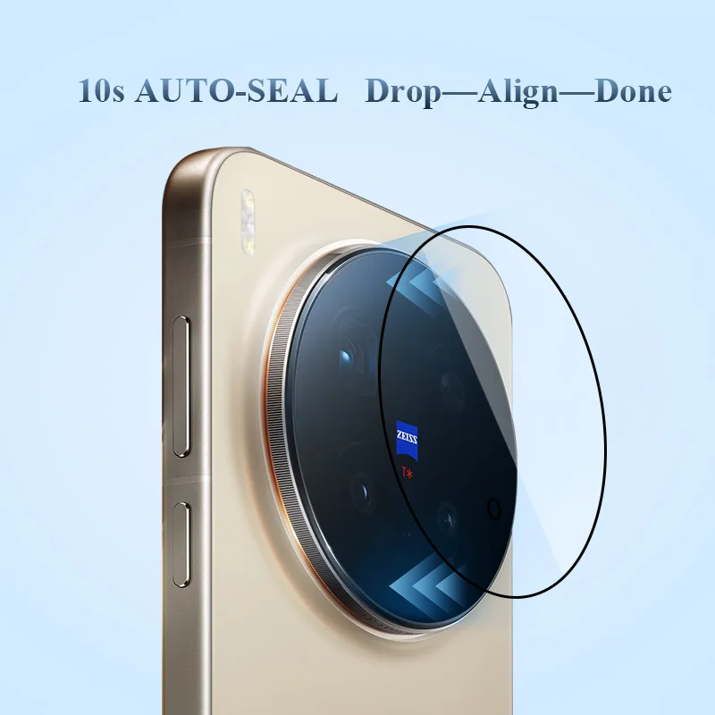 Premium Camera Lens Glass Protector with Self-Positioning Feature