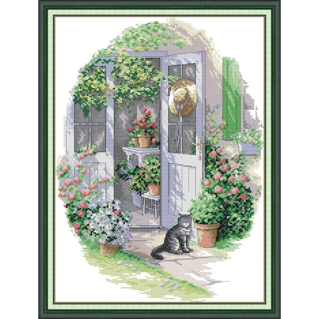 The Elegant Woman Series 11ct Printed Fabric 14ct Canvas Dmc Counted Cross  Stitch Kits For Beginners Embroidery Home Decor - Cross-stitch - AliExpress