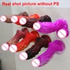 Soft Realistic Animal Dog And Kirin Big Dildo Suction Cup Cock Silicone Masturbators Penis Butt Plug Adult Sex Toy for Men Women 1