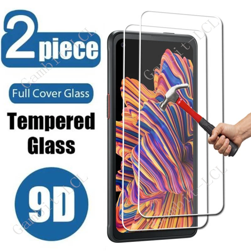 Premium Tempered Glass Screen Protector (2-Pack) for Samsung Galaxy Xcover Series