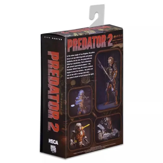Neca predator 2都市ハンターフィギュア,究極の1990プレデター2