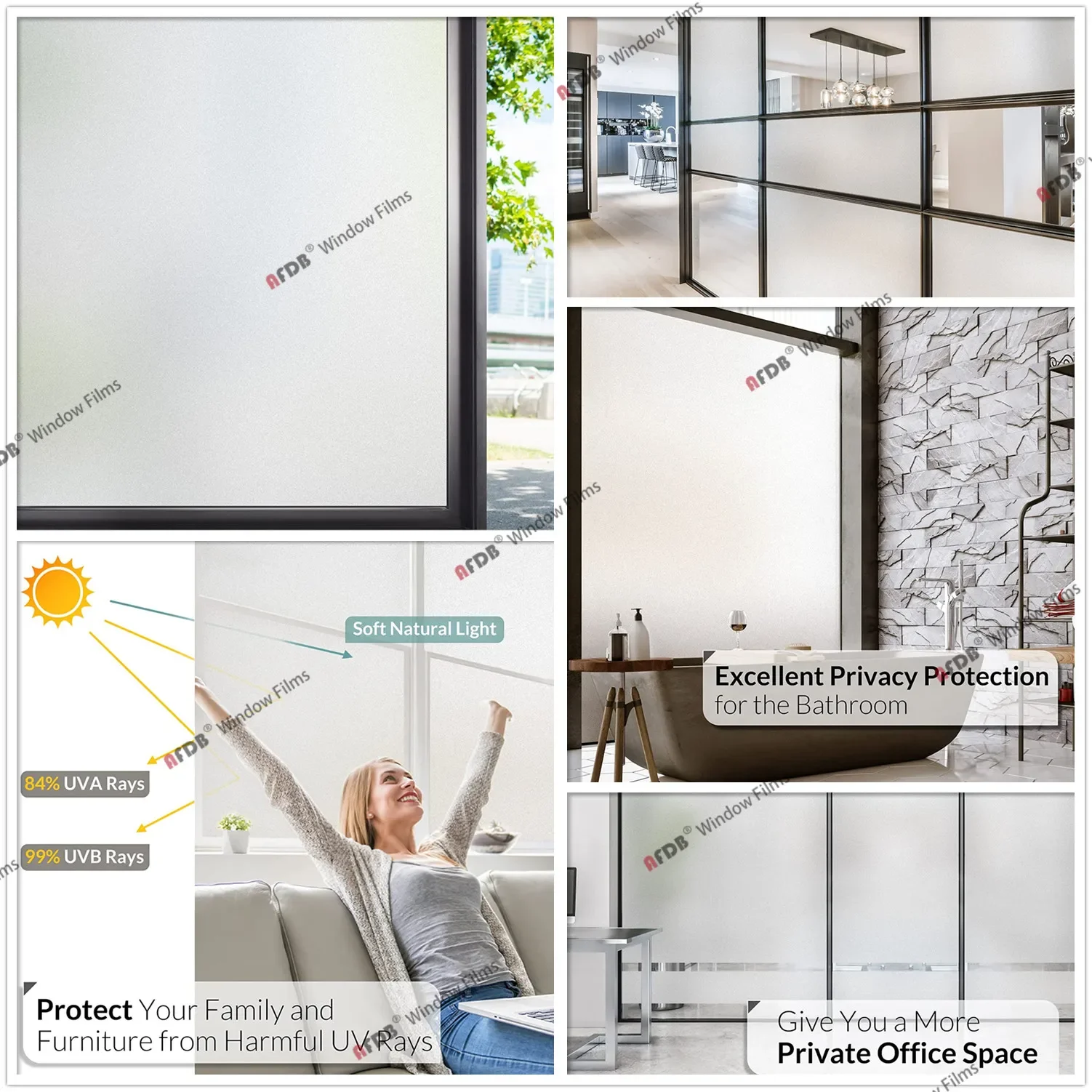 Privacy Window Film Decorative Paper Sticker Non-Adhesive Lace Flower Decal Home Office Static Cling Glass Foil Wid 90 cm Window Film Window Privacy Film Window Sticker