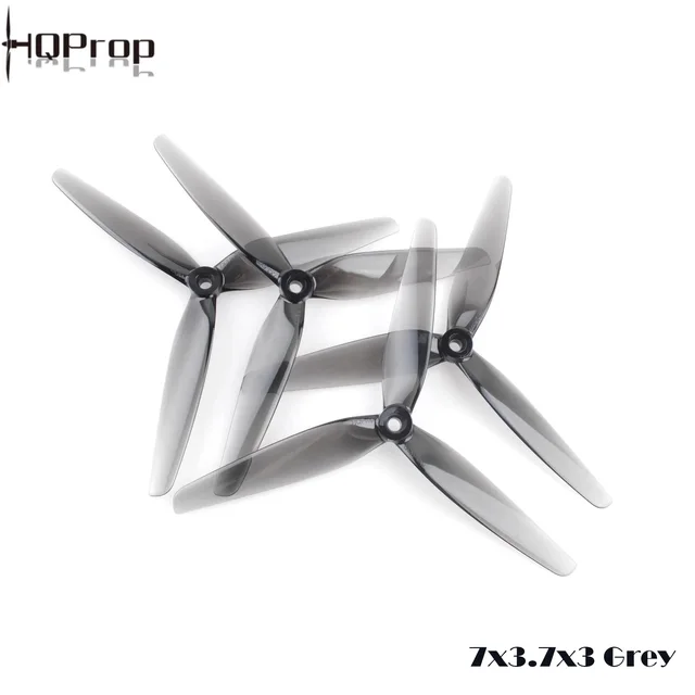 2Pair HQProp 7X3.7X3 7037 3-Blade PC Propeller for RC FPV Freestyle 7inch Long Range LR7 Cinelifter Drones DIY Parts (2CW+2CCW) 2