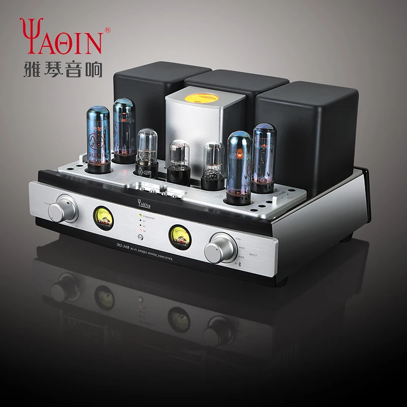 YAQIN  真空管アンプ  MS-34B/EL-34 予備真空管４本付属！ YAQIN 真空管アンプ MS-34B/EL-34 予備真空管4本付属！
