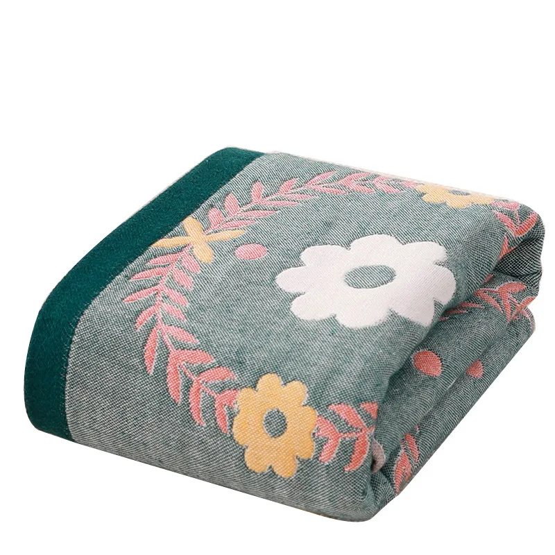 Cotton Gauze Bath Towel Set 70*140 35*75 for Adults Women Bathroom High