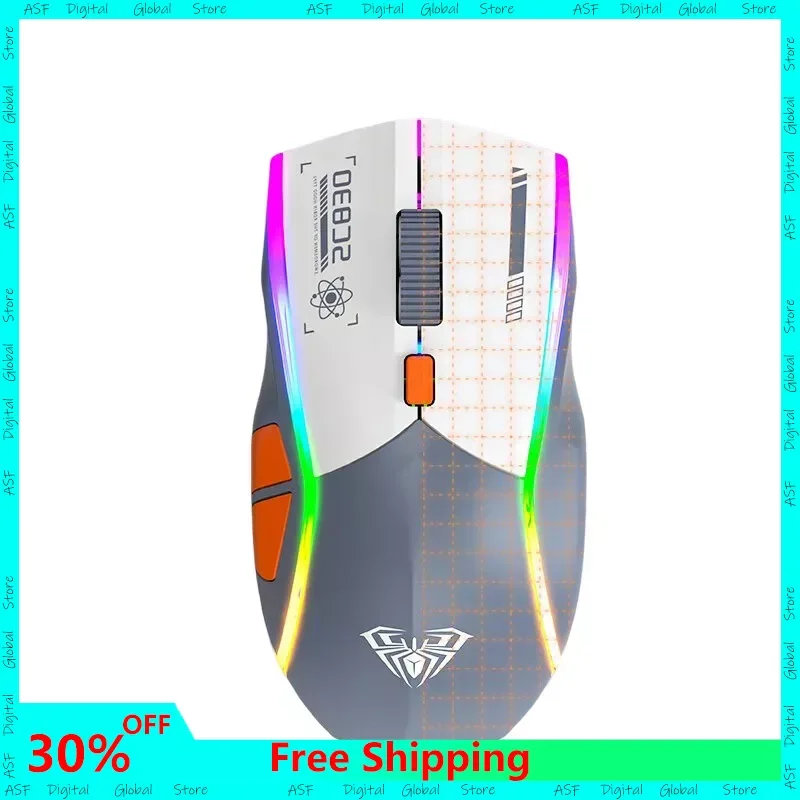 

SC830 Wireless Bluetooth Wired Mouse Computer Mouse Three-mode Gaming Mouse Gaming Macro Programming Pc Gamer Bluetooth Mouse