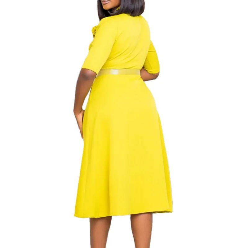 Рисунок 2 - Женское офисное платье с V-образным вырезом