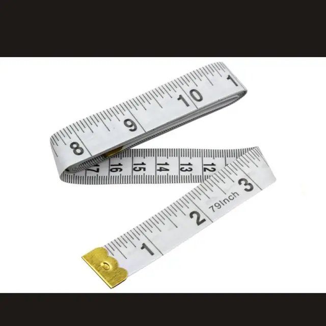 Cinta de plástico con regla para medir el cuerpo, cinta métrica suave de 1m  para costura a medida, Cm y pulgadas, 3 - AliExpress
