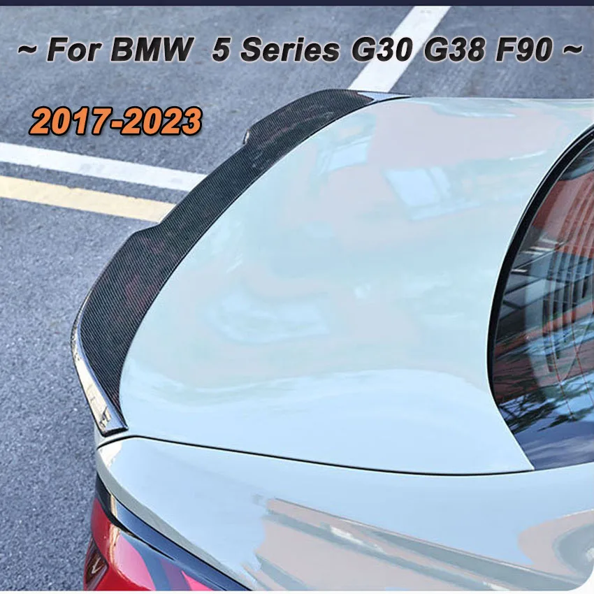 Для BMW 5 серии G30 G38 F90 M5 530i 530d 540i M550i M550d Pro Стиль производительность задний спойлер багажник задние крылья Bodykits 2017-2023