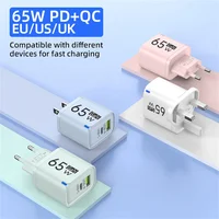 65W High Speed Fast Charger USB PD Quick Charge 3.0 for iPhone 16 17 Xiaomi Huawei Samsung OnePlus Mobile Wall Power Adapter - Image 2