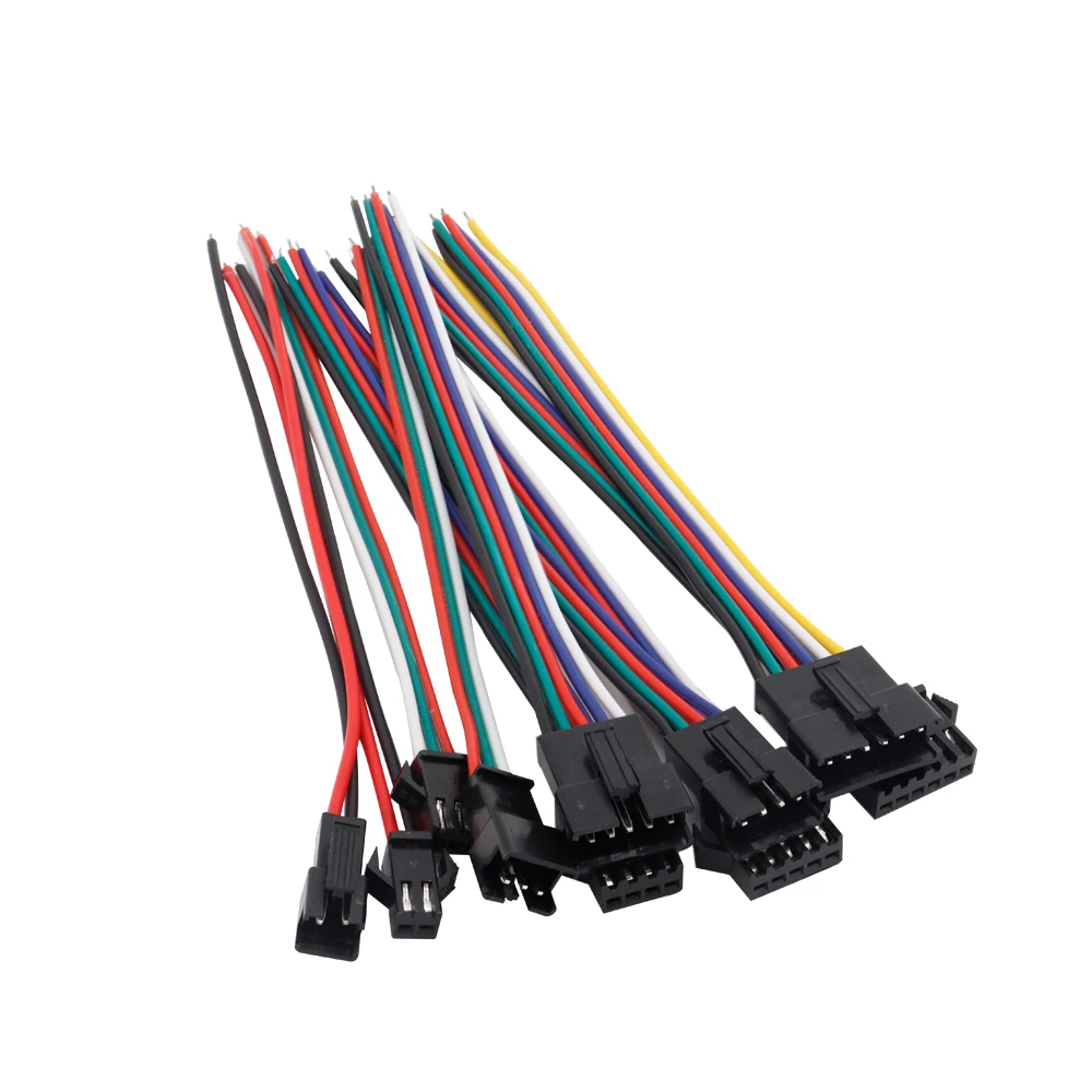 รูปสินค้า JST Connector เชื่อมต่อสายไฟ LED สำหรับ RGB/RGBW