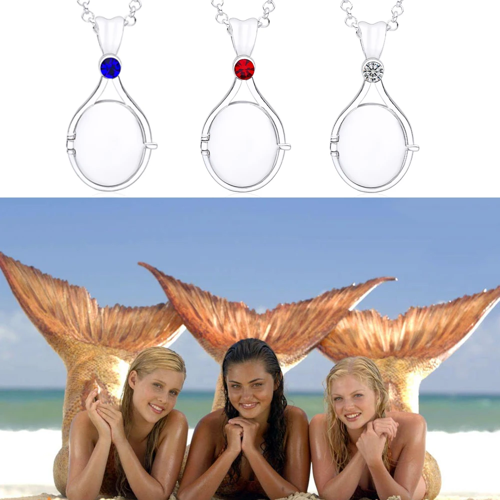 Emma Cleo H20 Mermaid Necklace H2O Cleo's Locket Charm Sapphire