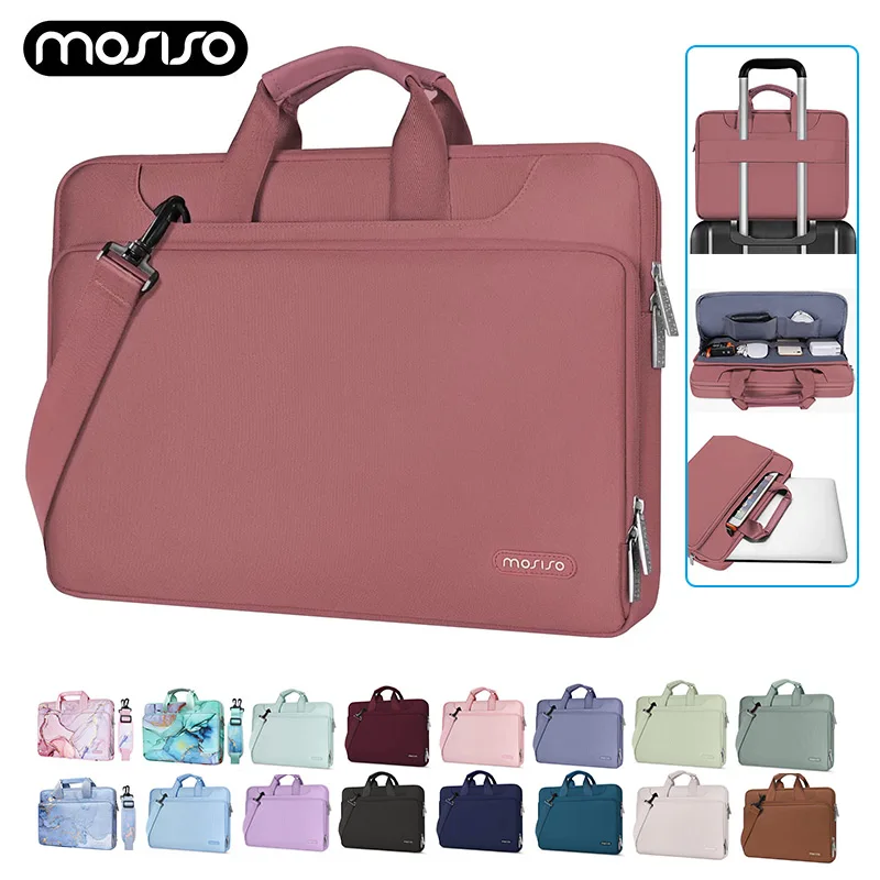 

Laptop Briefcase Bag 13.3 14 15 16 17 17.3 inch 2024 Macbook Air Pro M1 M2 A2941 M3 A2991 Dell XPS HP Acer Notebook Sleeve Case