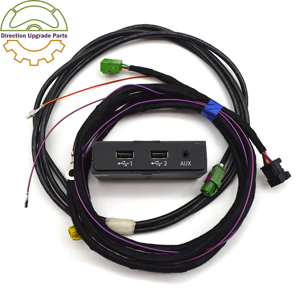 

4M0 035 736 736 A для Audi A4 Q7 R8 CarPlay Switch USB AUX зарядное устройство для телефона