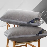Orthopedic Pillow for Cervical Support & Sleep Aid High Resilience Non-Collapsing Core Student Single Pillow Home/Dorm/Hotel Use 1