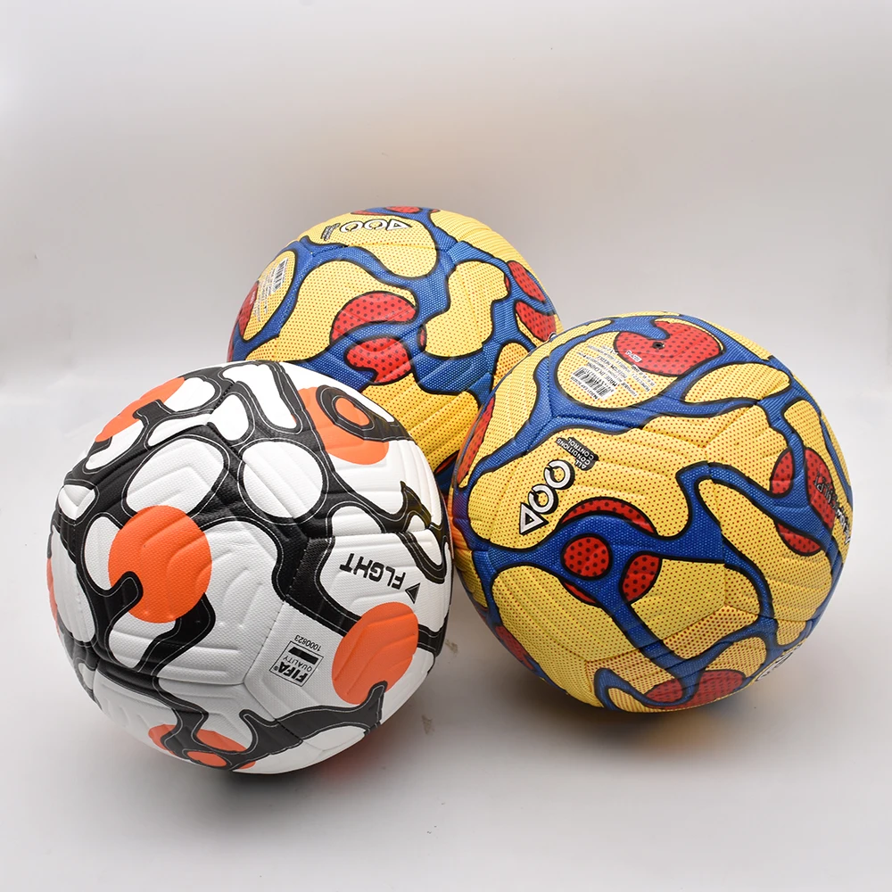 Oficial Match Football Ball, PU Soccer Ball, alta qualidade, treinamento Futebol, tamanho 5