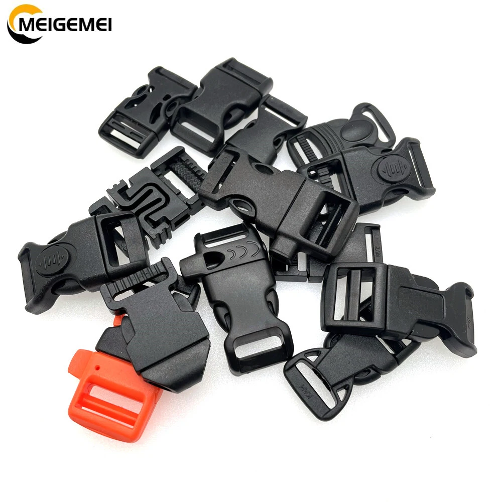 Webbing 5/8(15mm) Plastic Side Quick Release Buckle Fastener DIY Pet  Collar Outdoor Backpack Luggage Strap Accessories