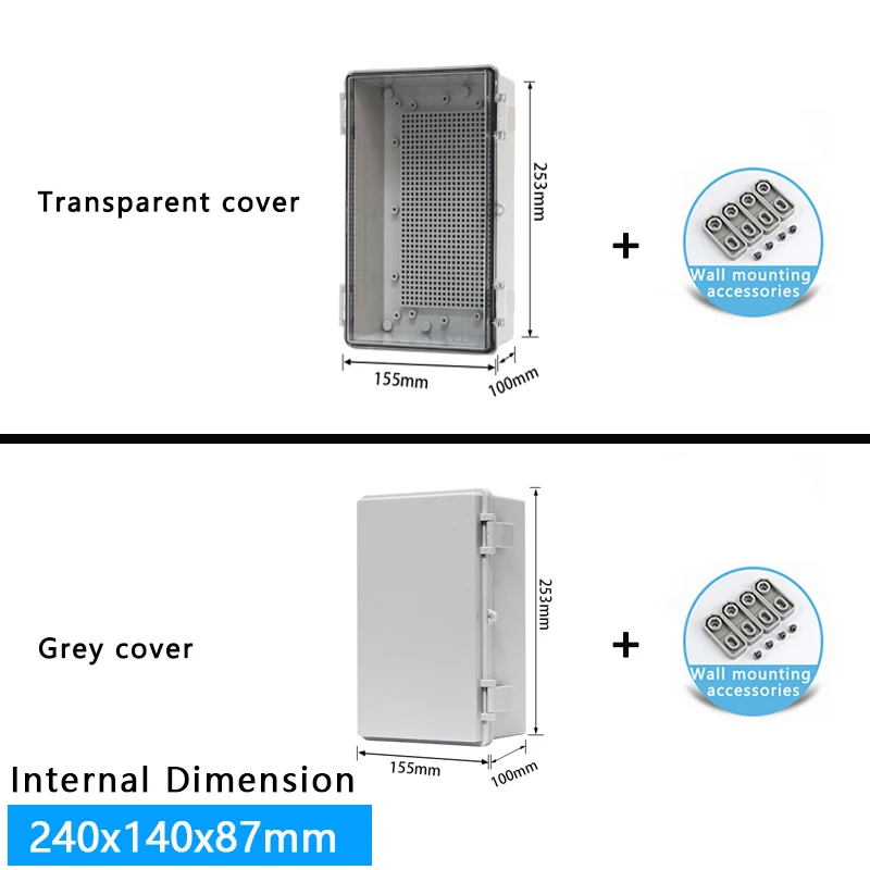 Heavy-Duty Waterproof Electrical Enclosure - IP66 Weatherproof & Dustproof