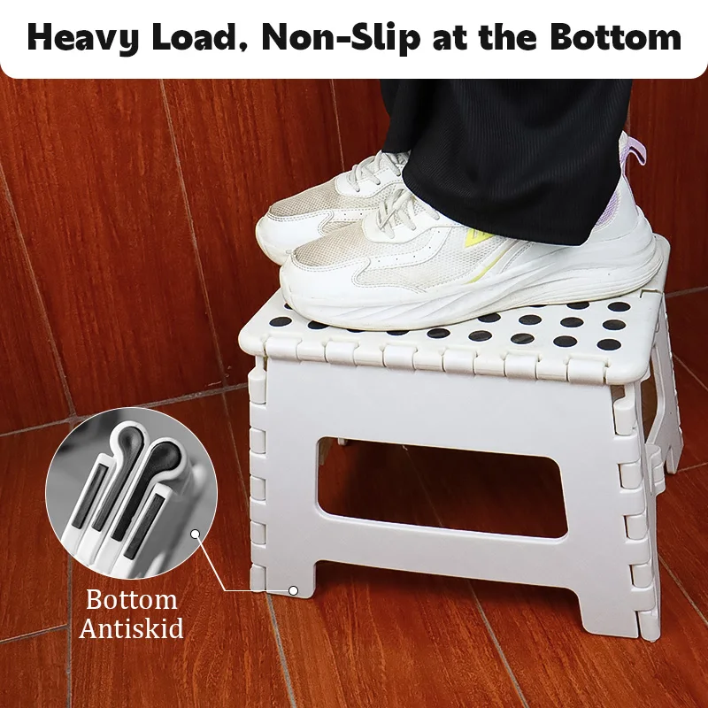 Folding Step Stool Portable Chair Seat For Home Bathroom Kitchen Garden Camping Chair Seat Fishing Household Picnic