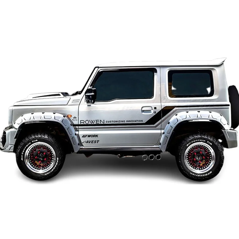 

Для Suzuki Jimny 2021 2022 матовая черная линия талии полосатая наклейка графика Модифицированная виниловая наклейка украшение для тела оберточная наклейка