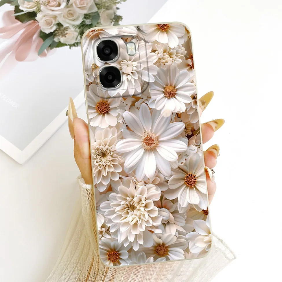 Luxury Fashion Cute Painted Silicone Case - Oppo A6 Series
