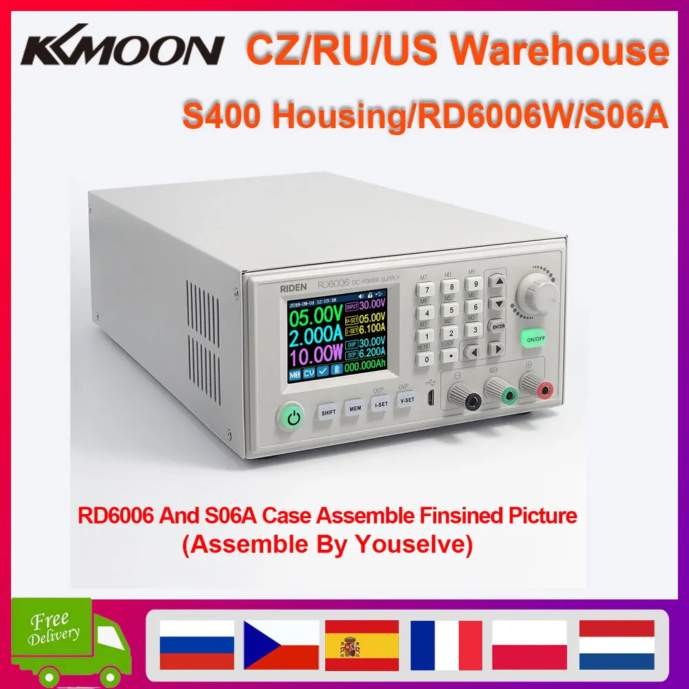 Green-Certified RD6006 RD6006W USB WiFi Digital Control Power Supply ...