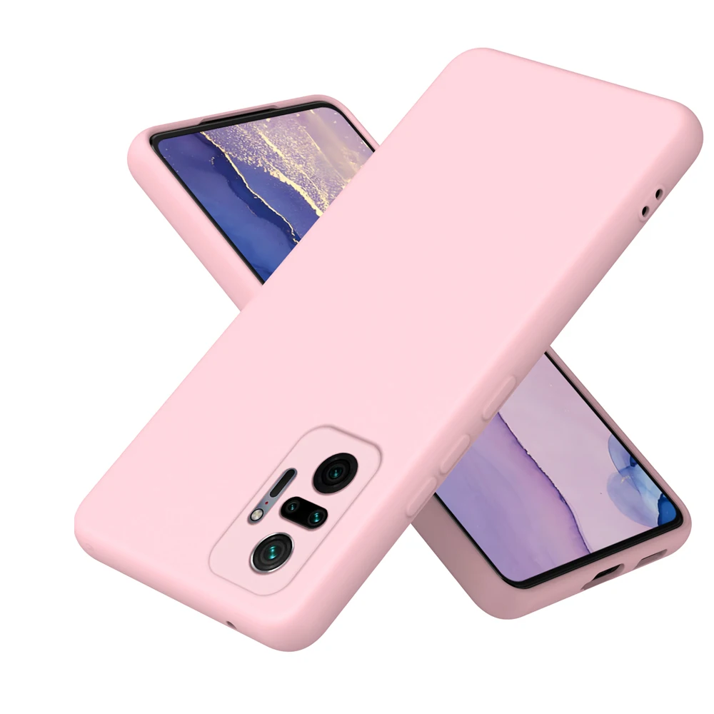 Solid Silicone Soft Phone Case - Flexible Protective Cover