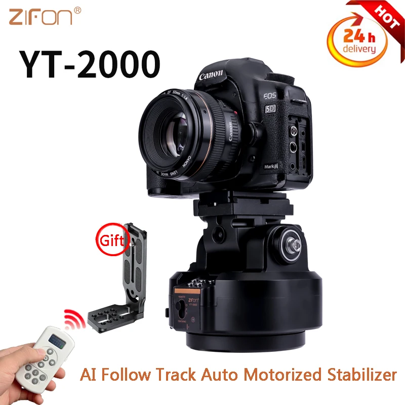 ZIFON-YT-2000-AI-Follow-Track-Auto-Motorized-Rotating-Panoramic-Head ...