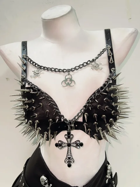 Spikey Bra Top 2