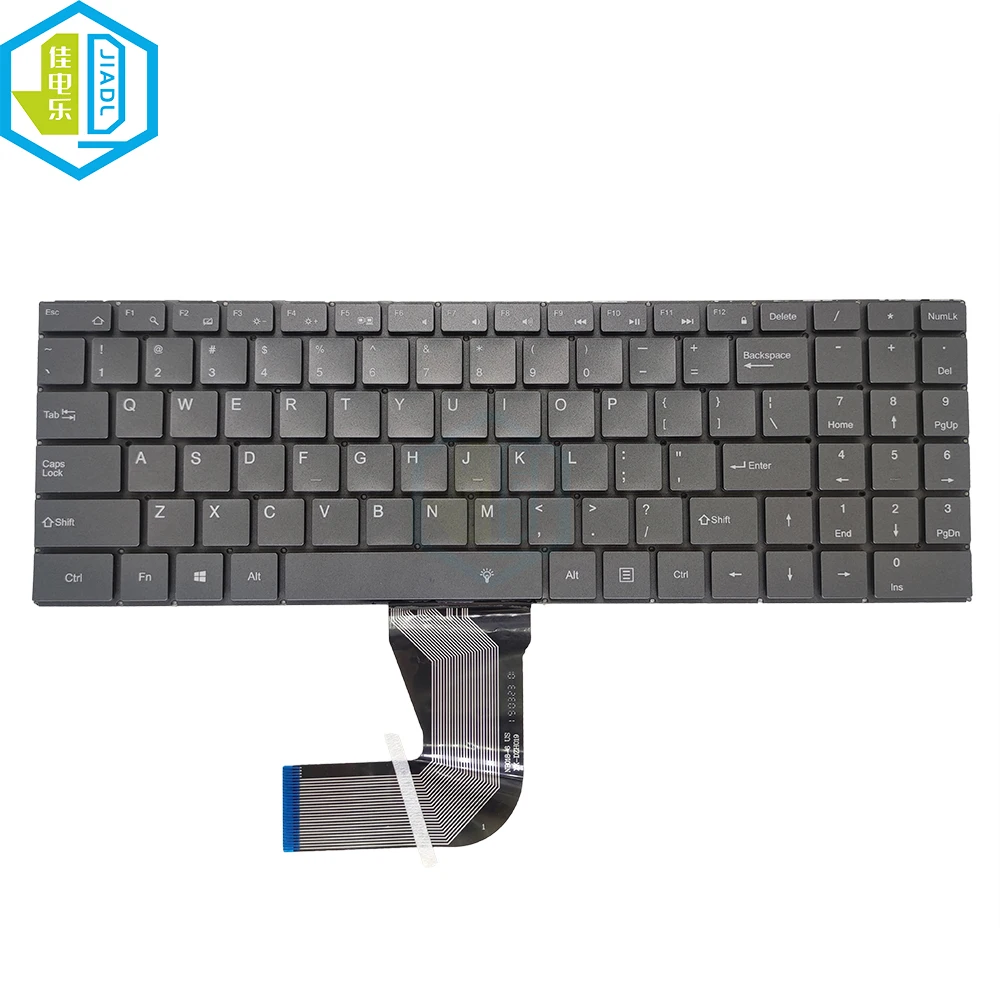 

English Laptop Keyboard Backlight Keycaps For Grefu SU53 NB018-6 XK-DZH019 US United States QWERTY Computer Keyboards New