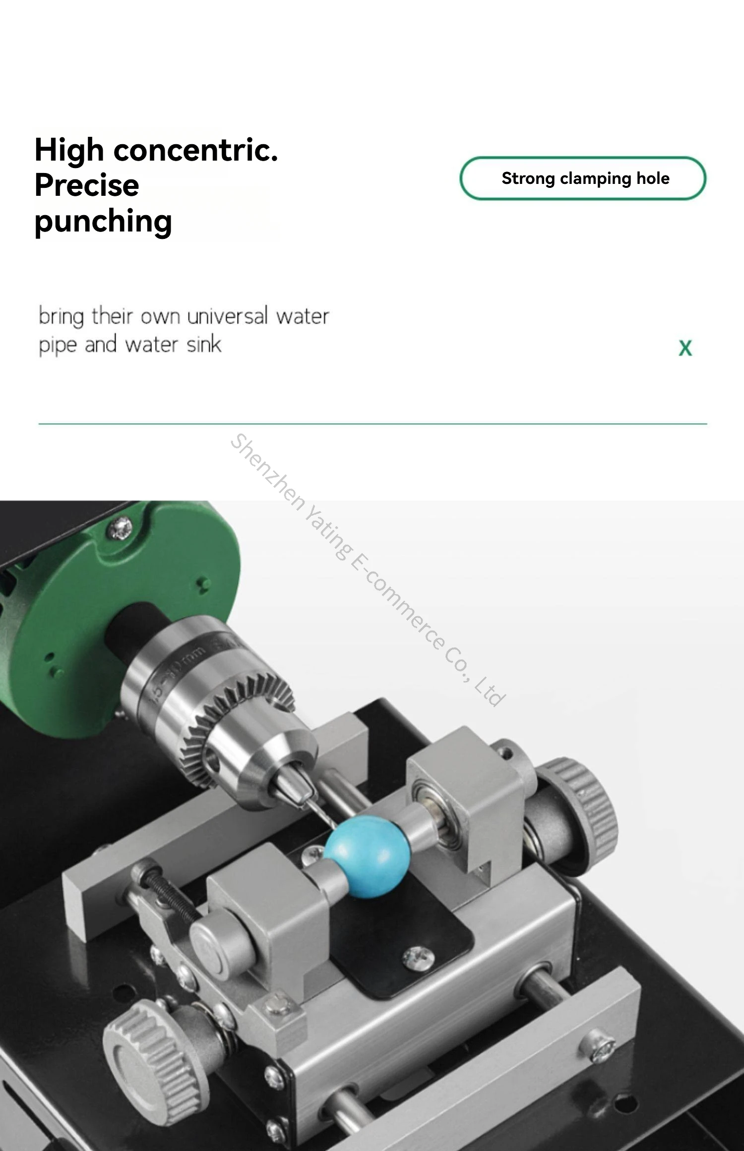 Electric Woodworking Polishing, Punching, Carving, Integrated Machine Jade and J