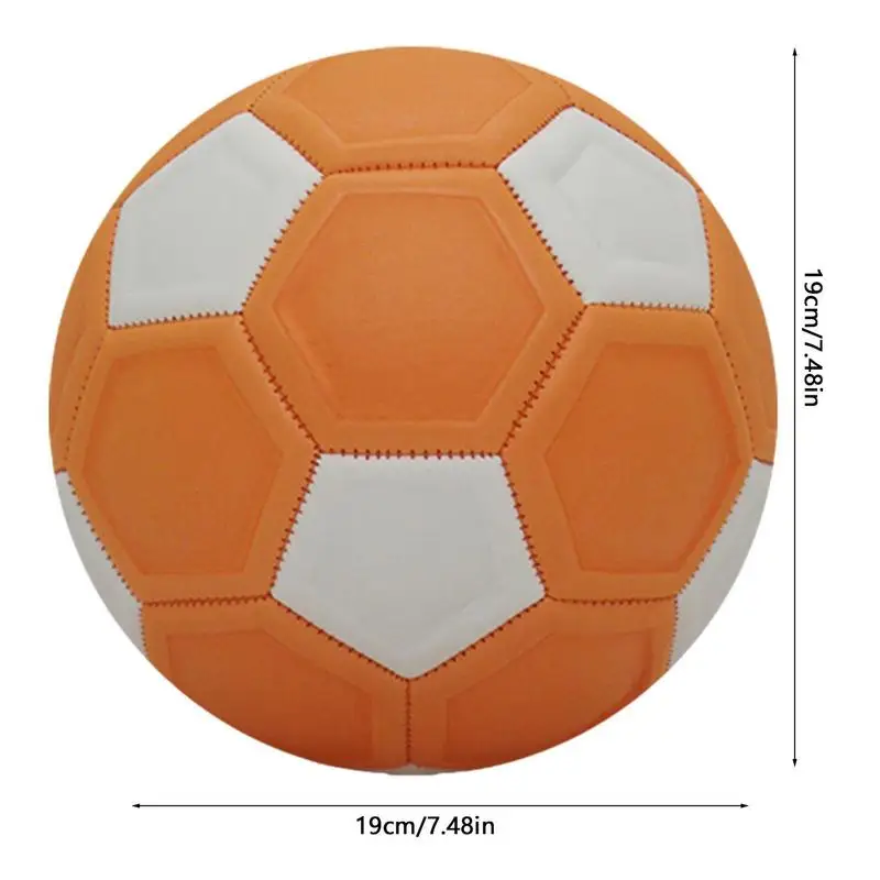 Sport Curve Swerve Soccer Ball Funny Football Toy Kicker Ball High Visibility Curving Kick Ball for Children Outdoor Indoor Game