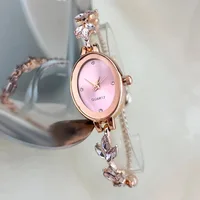 Oval Bracelet Watch Vintage Women's Quartz Watch 1