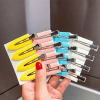 4pcs No Bend Seamless Hair Clips Side Bangs Fix Fringe Barrette Makeup Washing Face Accessories Women Girls Styling Hair Pins - Image 5