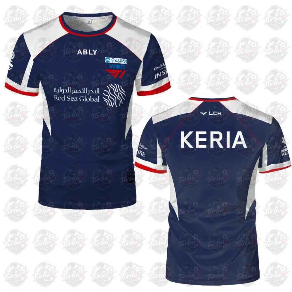 MSI Esports Fan Support Crew Neck Jersey - Blue and White