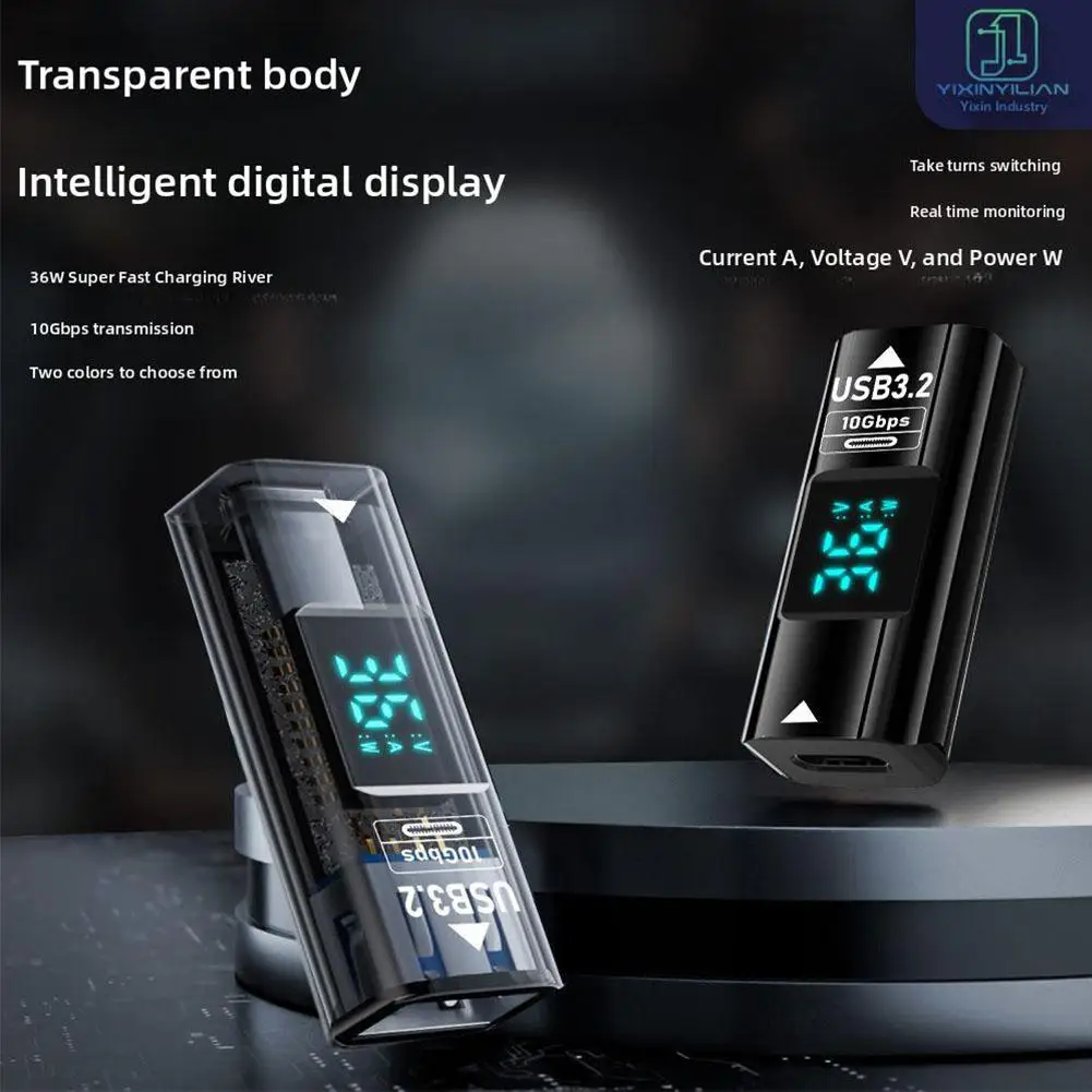 Type-C 암-USB3.2 암 어댑터 고속 충전 어댑터 자동차 Transafer 하..